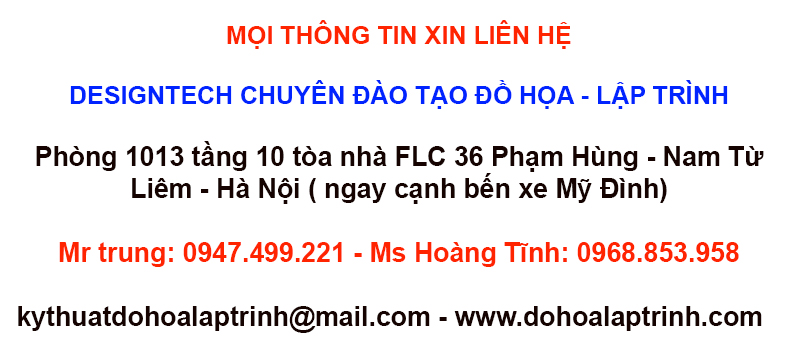 Khóa học corel tại Thanh Trì