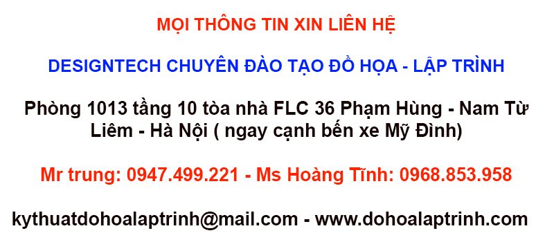 Khóa học photoshop tại Hà Nam