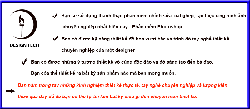 khóa học photoshop tại Thanh Oai